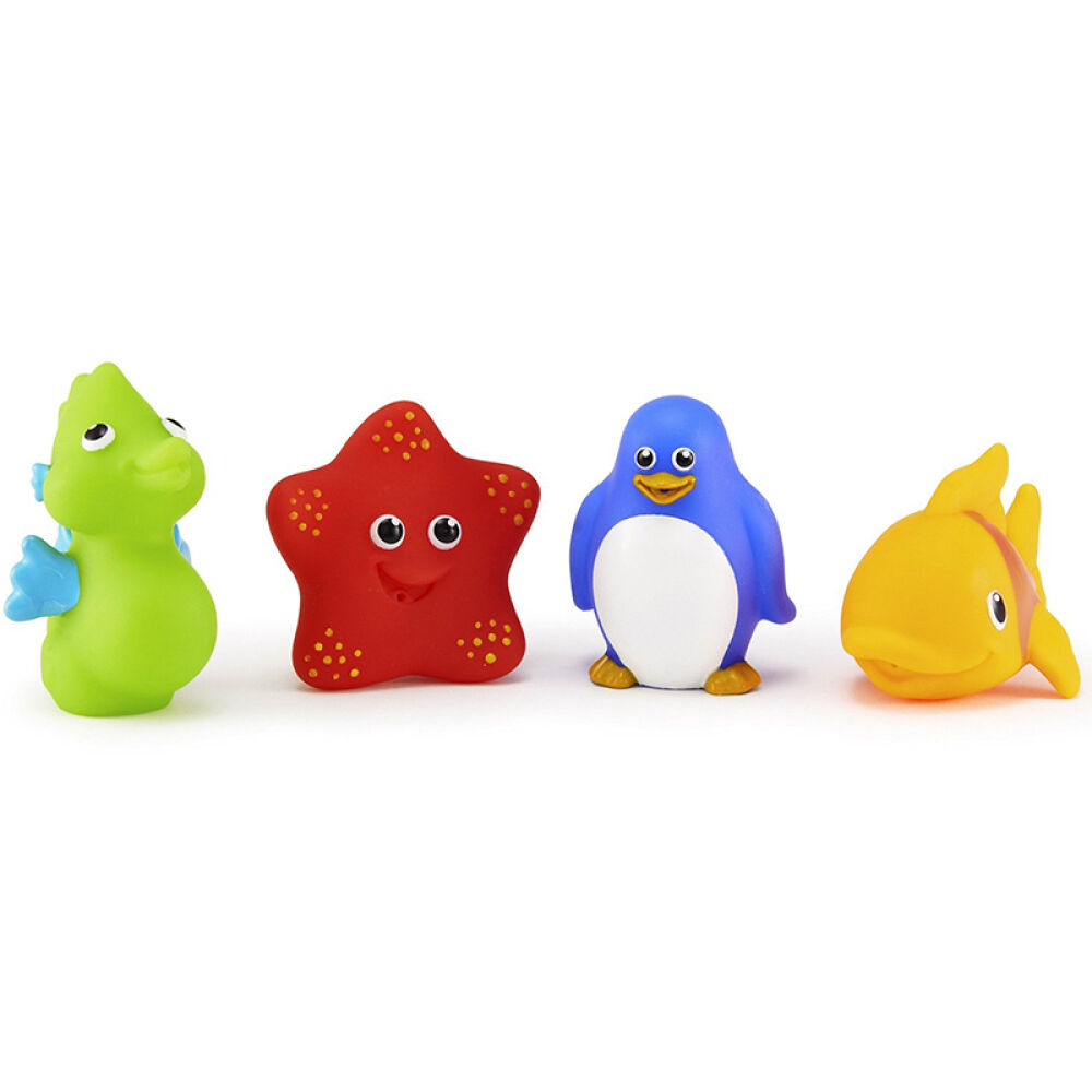 自营满趣健Munchkin海洋动物喷水玩具9个月以上宝宝