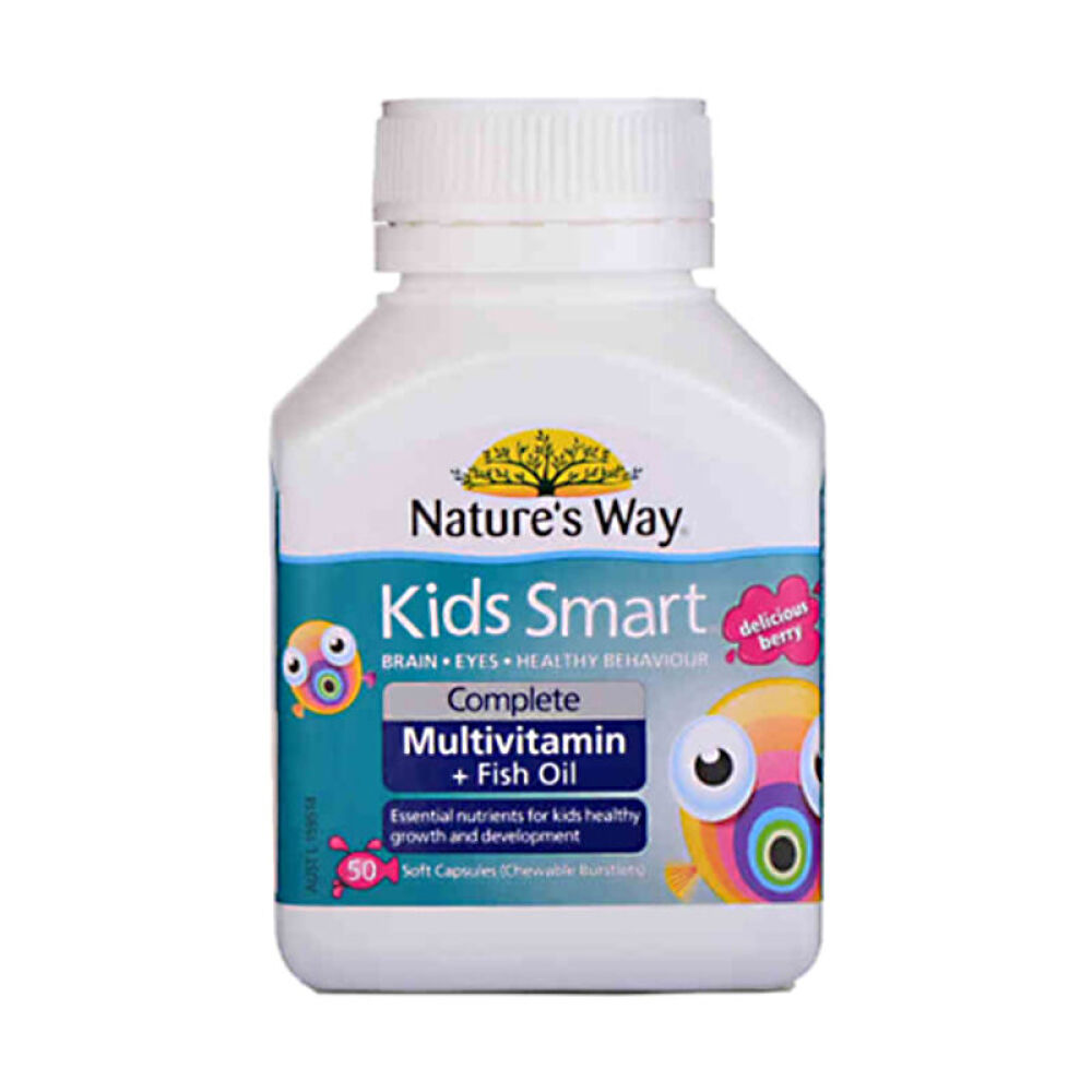 全球购naturesway佳思敏kidssmart儿童omega3复合维生素鱼油儿童复合