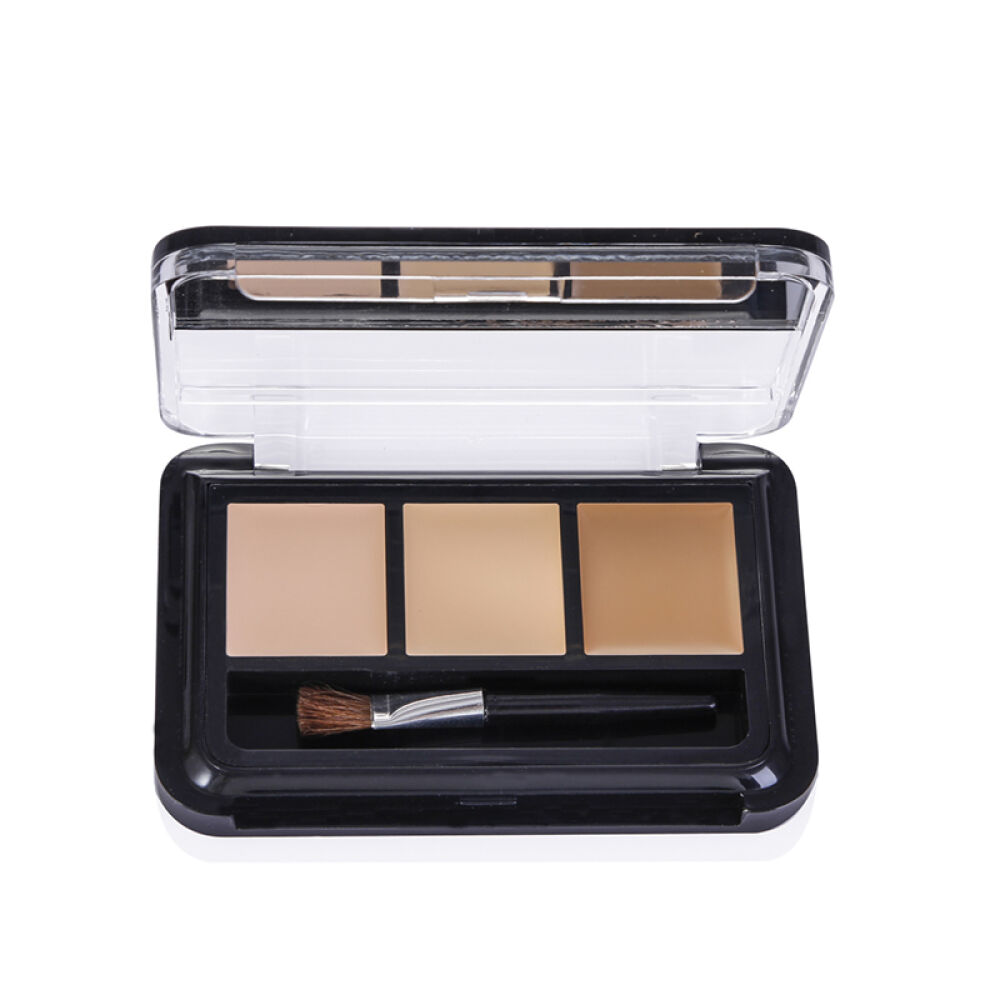 泰国Mistine粉饼底妆3d眉笔系列新品三色遮瑕膏4g4487