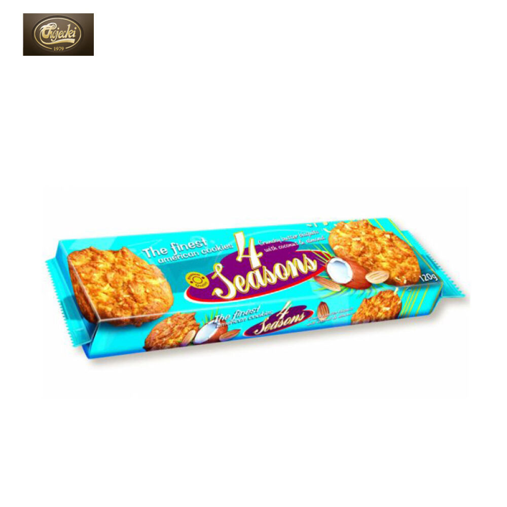 PolandImported波兰进口Chojecki4Seasons饼干120g椰子杏仁味