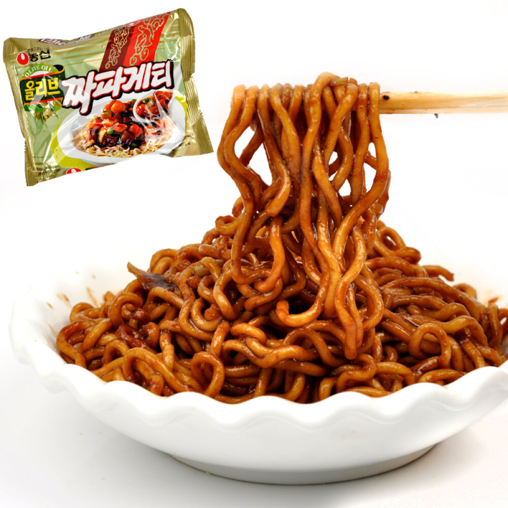 【全球购】韩国原版NONGSHIM农心方便面系列炸酱面140g*5包