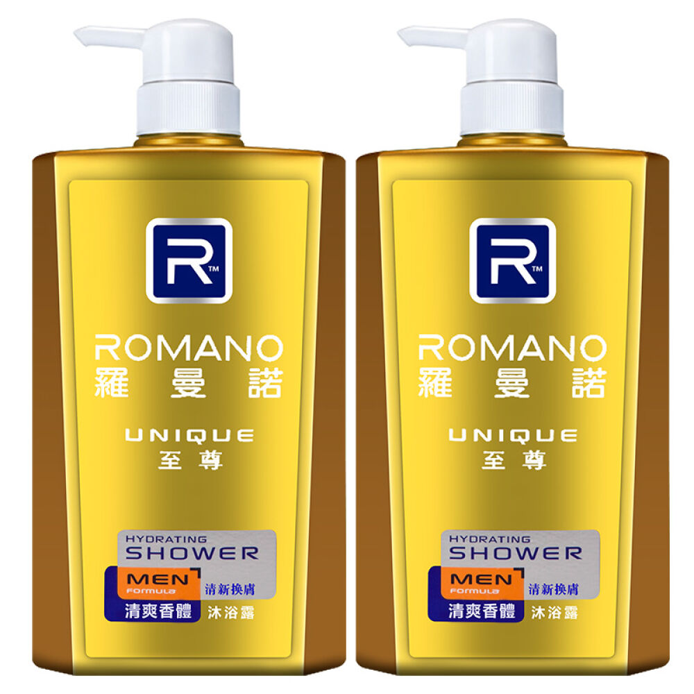 港版罗曼诺男士香体沐浴露至尚2瓶