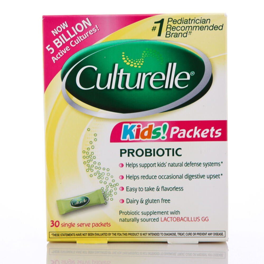 美国进口康萃乐（Culturelle）婴幼儿童宝宝LGG益生菌粉调理肠胃湿疹益生菌30袋*3