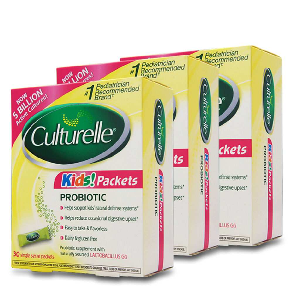 美国进口康萃乐(Culturelle)婴幼儿童宝宝LGG益生菌粉调理肠胃湿疹益生菌30袋*3 美国进口康萃乐(Culturelle)婴幼儿童宝宝LGG益生菌粉调理肠胃湿疹益生菌30袋*3