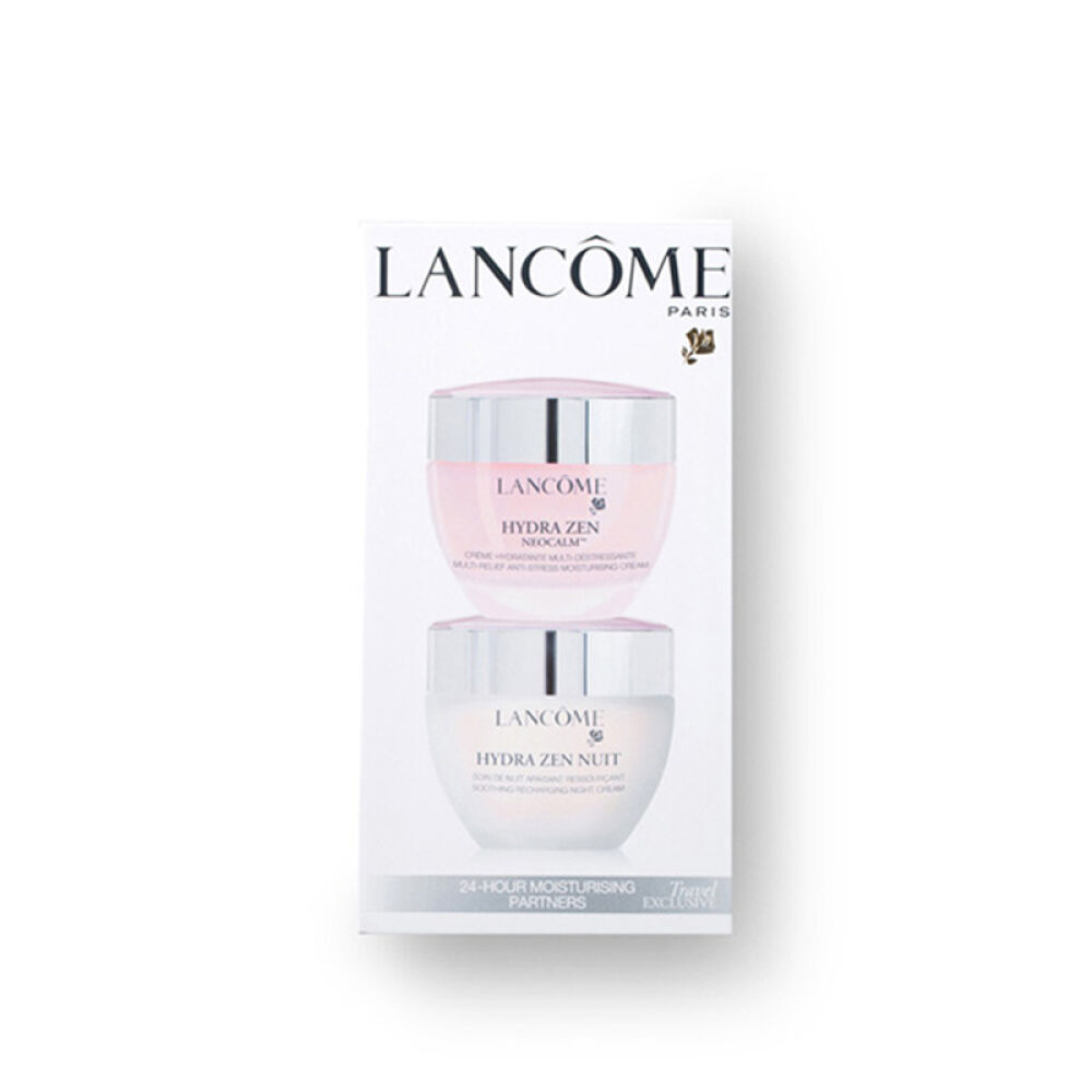【法国原装进口】兰蔻Lancome水分缘套装日霜50ml+晚霜50ml组合
