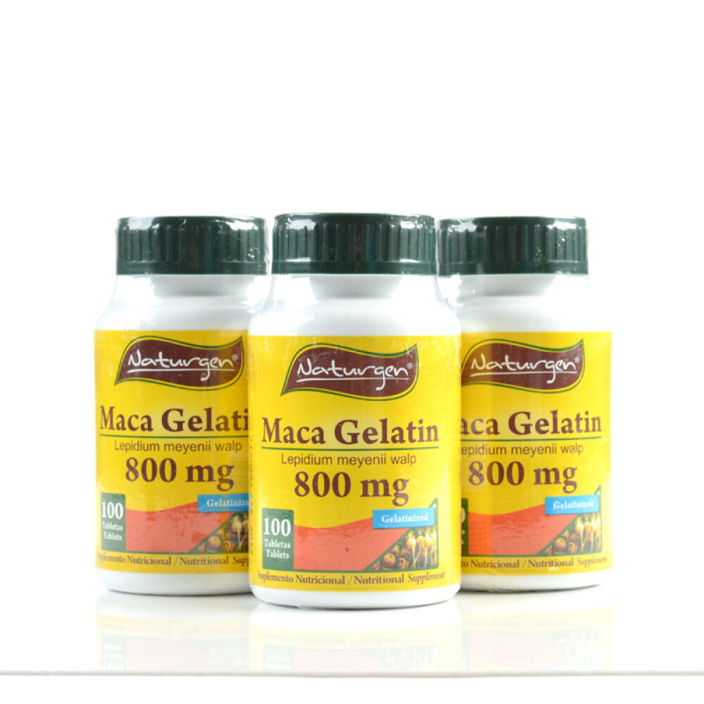 秘鲁原装进口NaturgenMACA黄玛卡精片有机玛咖壮阳提神