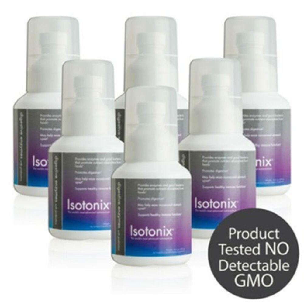 美国直邮果蔬酵素粉美安酵素消化酶Isotonix助消化水果酵素300g90份六瓶