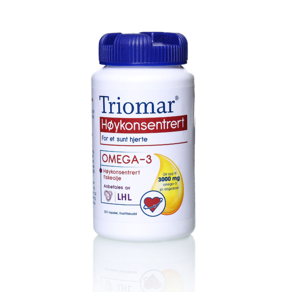 挪威原装进口Triomar高浓缩鱼油保护心脑血管高DHA促进大脑发育强骨健身心脏鱼油