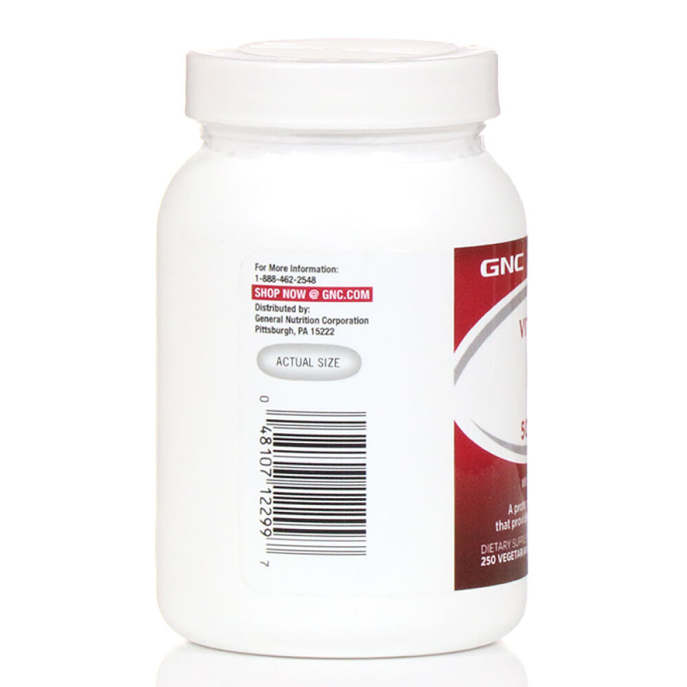 美国原装健安喜(GNC)玫瑰果天然维生素C500mg250粒