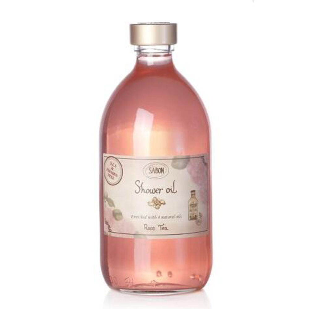 【香港直邮】SABON沐浴露/沐浴油500ml玫瑰花茶