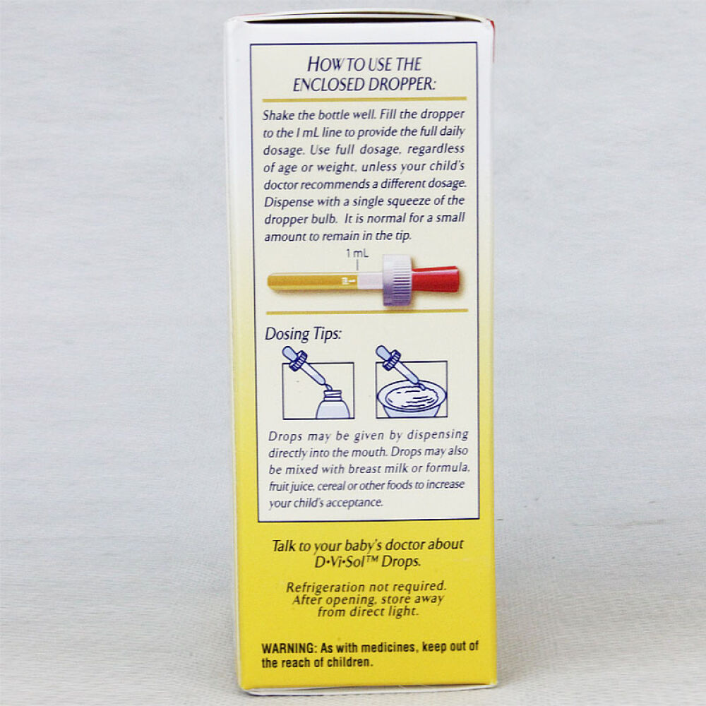 美赞臣美国婴幼儿复合多维生素滴剂50mL不含铁