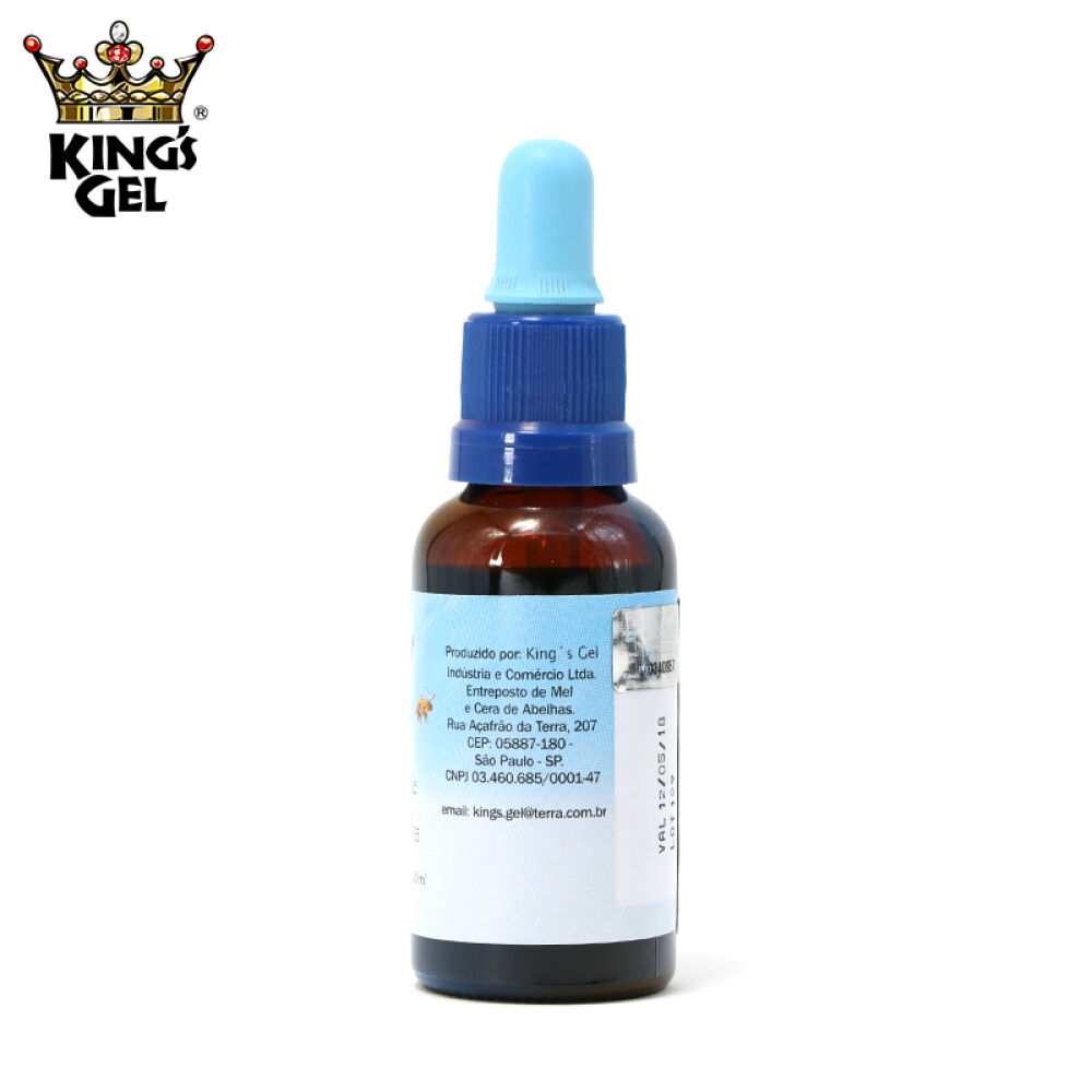 全球购KingsGel皇冠巴西绿蜂胶滴液30ml调节血糖防三高增强免疫力原装进口海宝蓝滴液1瓶(30ml)