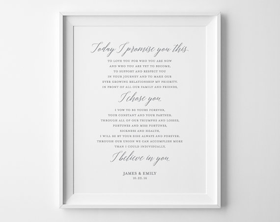 personalizedgiftforher,customweddingvowsprint,christmasgiftfor