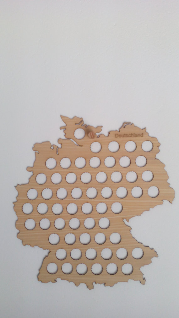 MapofGermany,istheperfectpresentforthebeerlover,boyfriend,husband,friendorweddinggift…