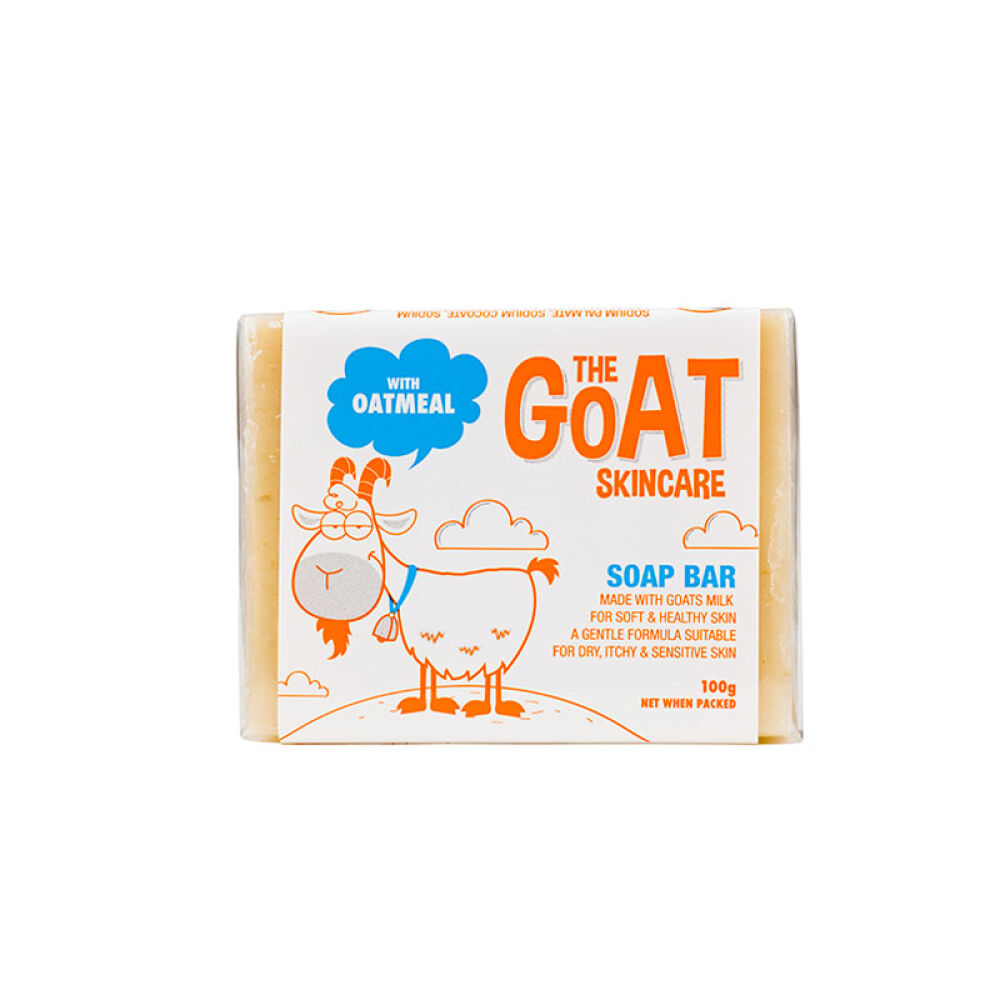 澳洲原装进口TheGoat山羊奶手工皂沐浴露婴儿孕妇香皂新老包装交替发货燕麦味