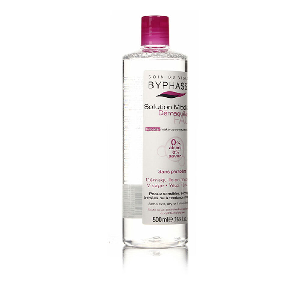Byphasse蓓昂斯四效合一卸妆水500ml温和脸部卸妆油液彩妆眼唇