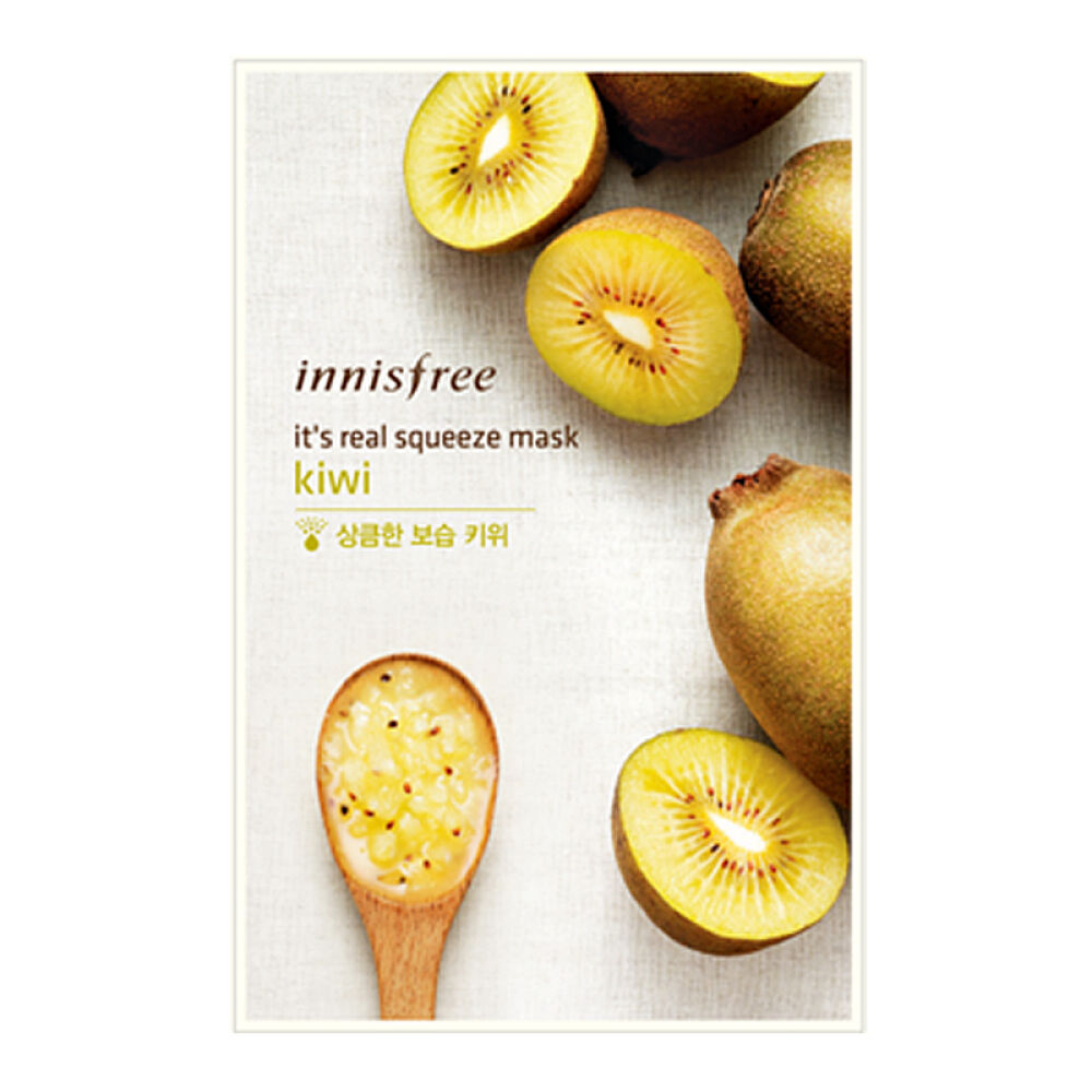 【京东全球购】韩国原装进口Innisfr悦风吟保湿清爽补水香港直邮奇异果面膜贴10片