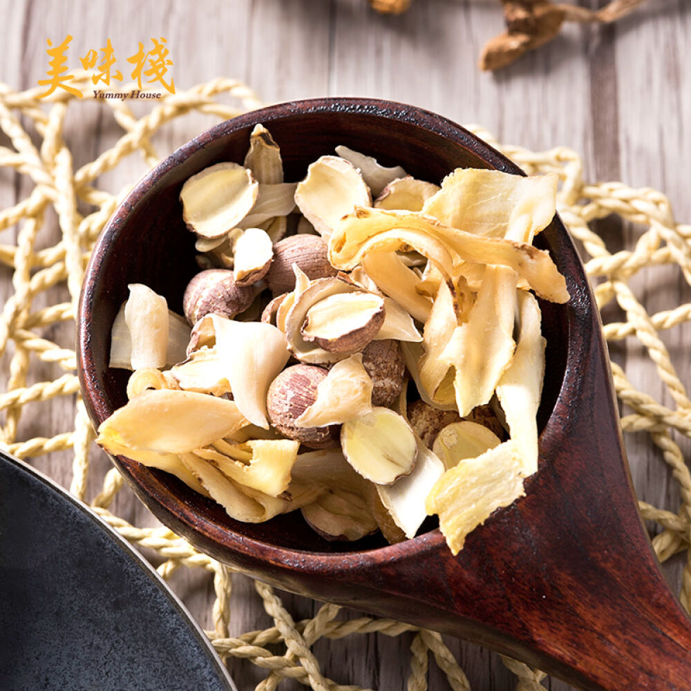 美味栈港式老火汤料包煲汤靓料茶树菇鲨骨汤