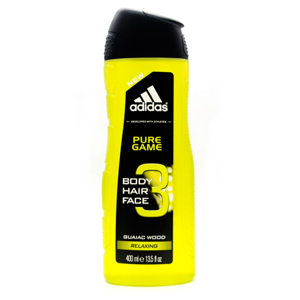 阿迪达斯（adidas）男士三合一洗发沐浴露（原装进口）荣耀400ml8038