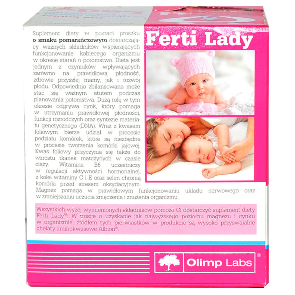 【OLIMP】奥林普孕前备孕维矿营养素叶酸精氨酸女性备孕怀孕15袋/盒