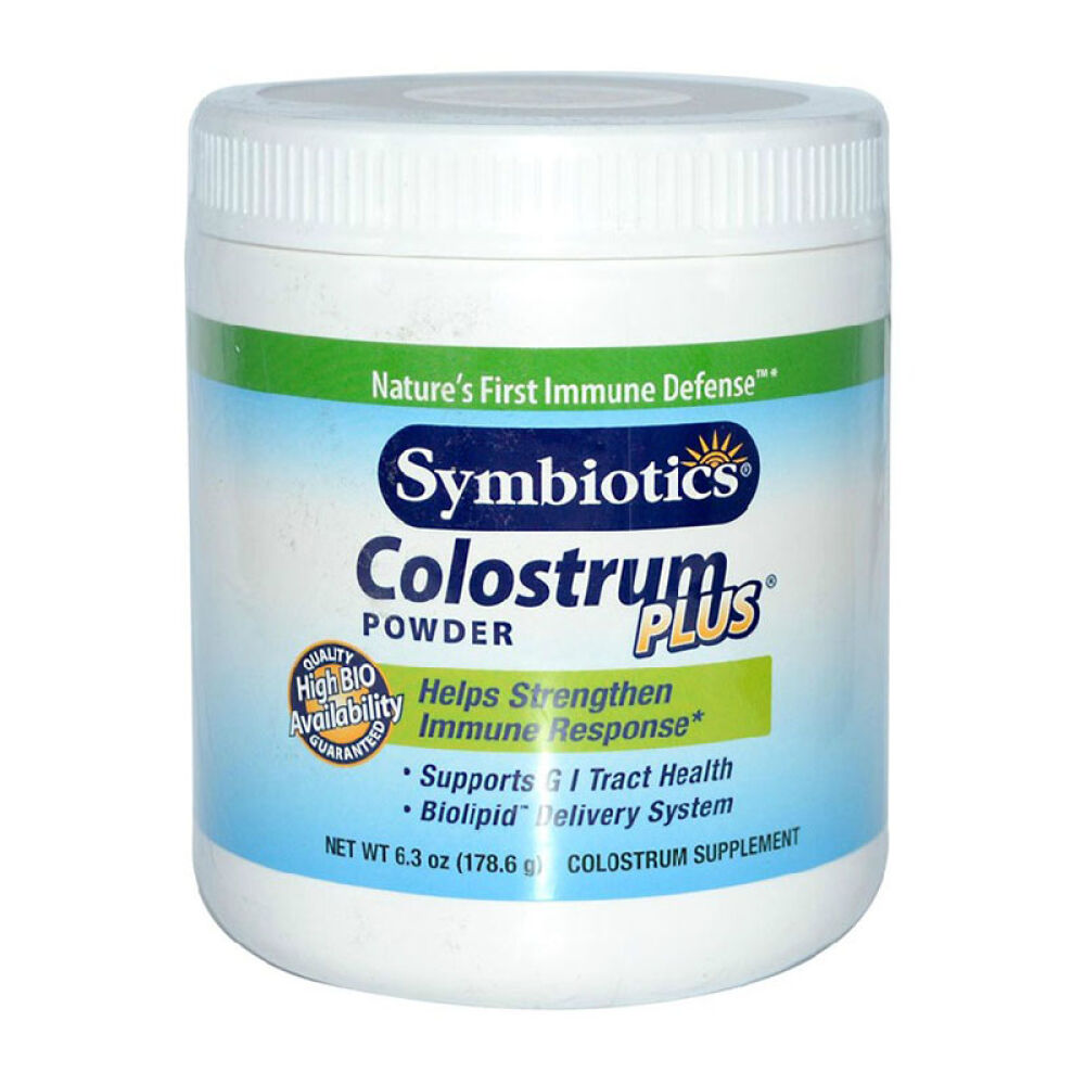 美国进口Symbiotics牛初乳粉促进宝宝发育婴儿牛初乳粉非咀嚼片178g