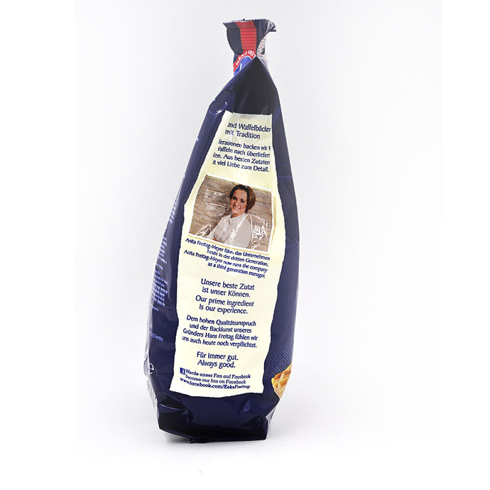 德国进口hans汉斯混装巧克力威化华夫饼+曲奇饼干400gdesiree蓝色装