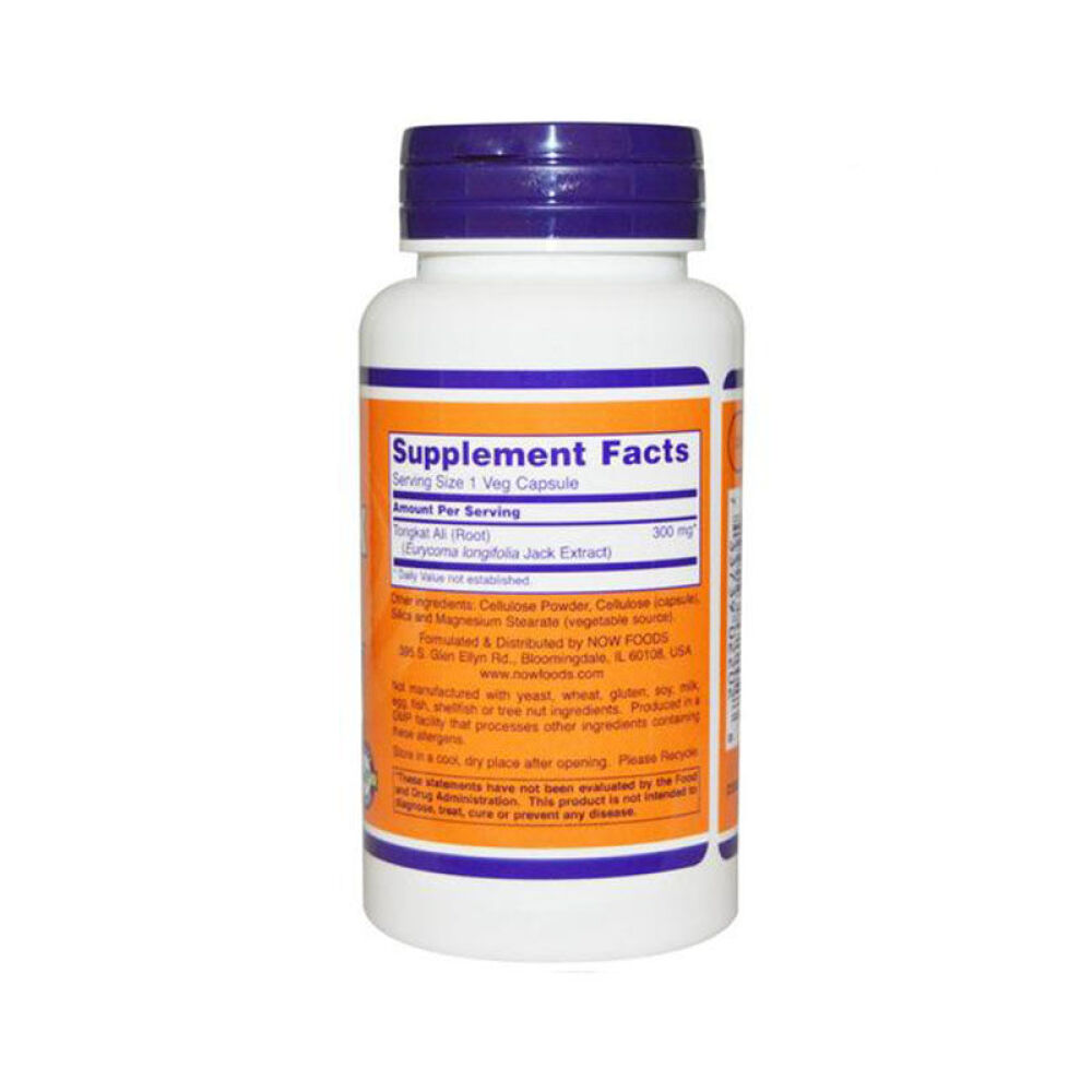 【全球购】美国直邮NowFoods诺奥东革阿里300胶囊60粒一瓶装