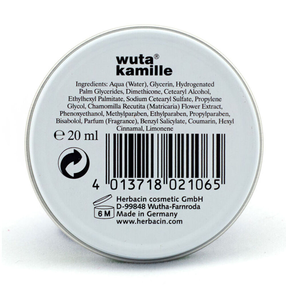 【德国原装进口】Herbacin贺本清德国小甘菊经典护手霜唇膏经典铁盒20ml*3