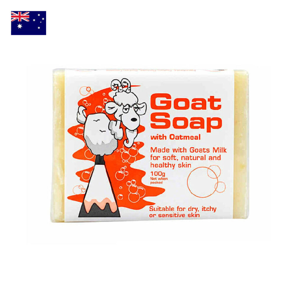 5块包邮价！澳洲GoatSoap羊奶皂/山羊奶皂润肤香皂羊奶手工皂燕麦味