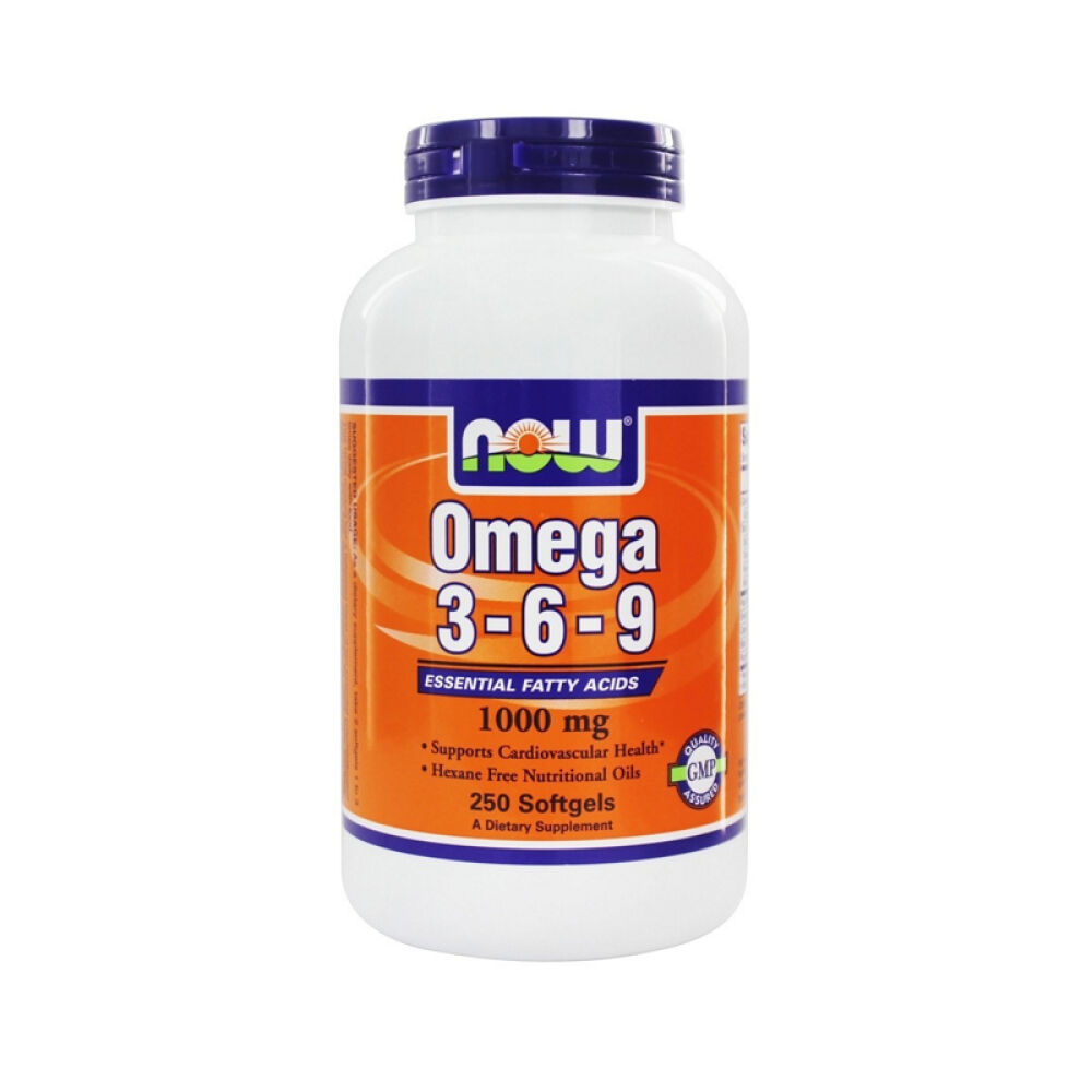 【美国正品直邮】NOWFoods诺奥支持心血管健康ω-3脂肪酸胶囊未定义250粒