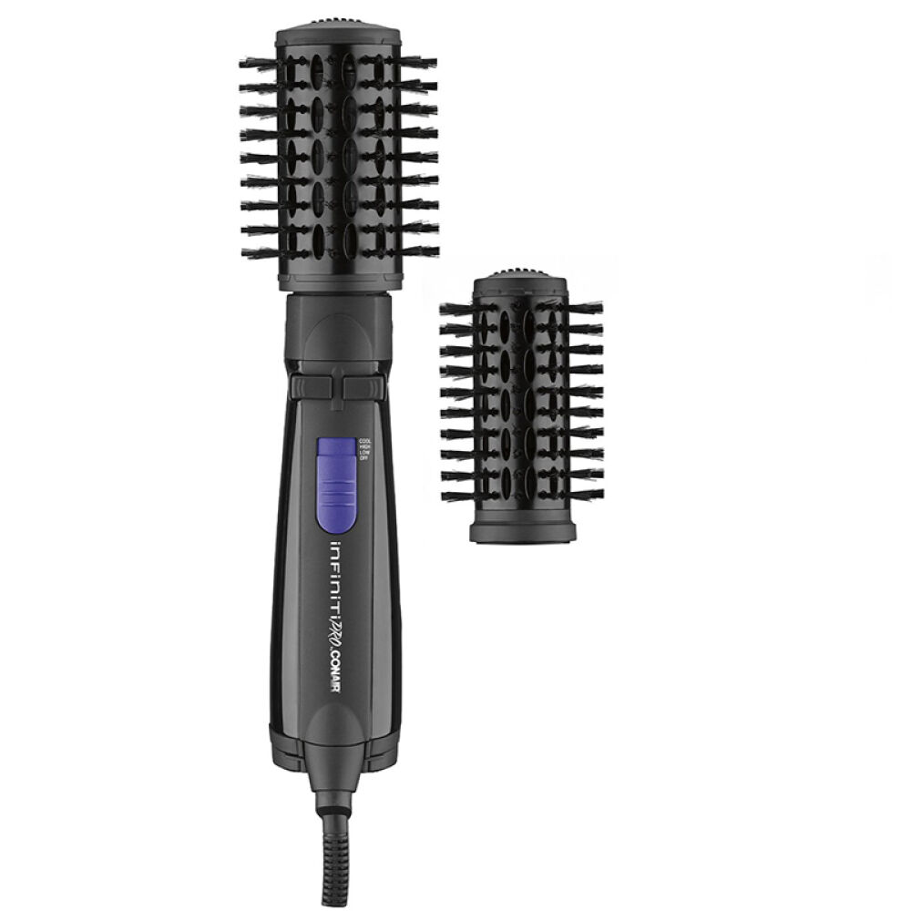 美国直邮美康雅Conair旋转空气热风电动卷发棒