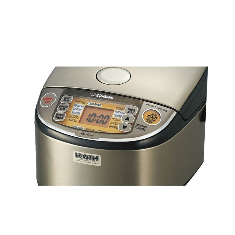 象印ZOJIRUSHI压力IH电饭煲220V超大火力1.8L/升（相当于国内5L）NP-HIH10-XT