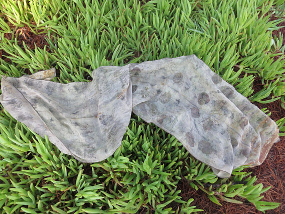 Ecoprintandviscosescarf