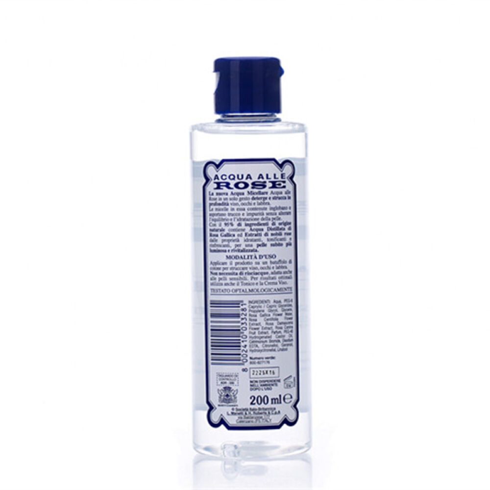 全球购意大利acquaallerose古老玫瑰卸妆水200ml