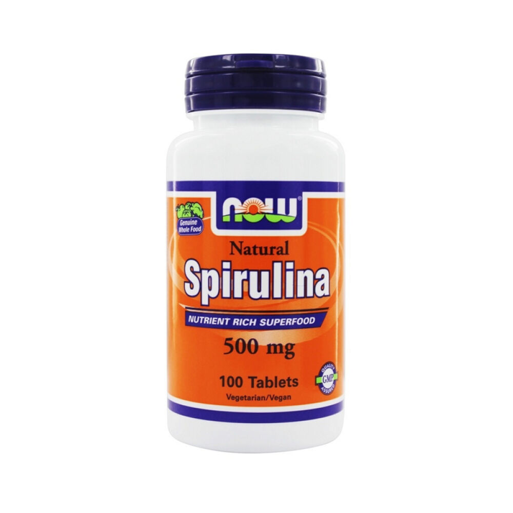 【美国正品直邮】NOWFoods诺奥抗氧化防衰老降血压降血脂螺旋藻片未定义100片
