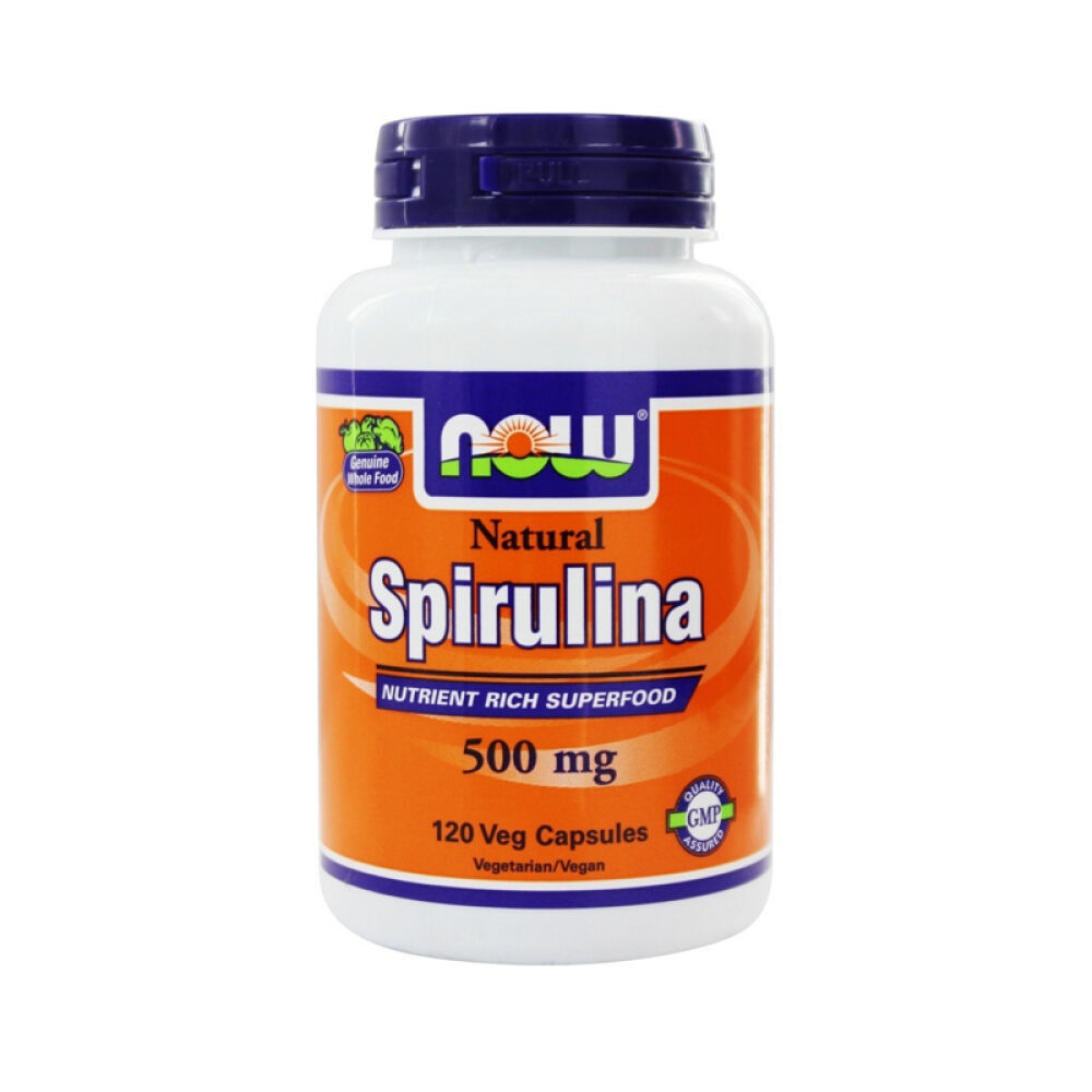 【美国正品直邮】NOWFoods诺奥抗氧化防衰老降血压降血脂螺旋藻片未定义120粒