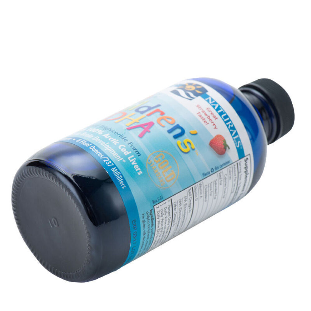 美国NordicNaturals挪威小鱼鳕鱼油DHA237ml