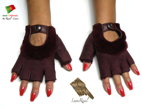 LadiesLeatherGloves(SB82013)