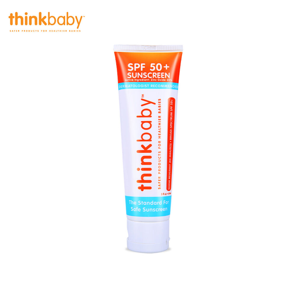 全球购辛克宝贝Thinkbaby宝宝儿童物理防晒霜保湿防水50+89ml