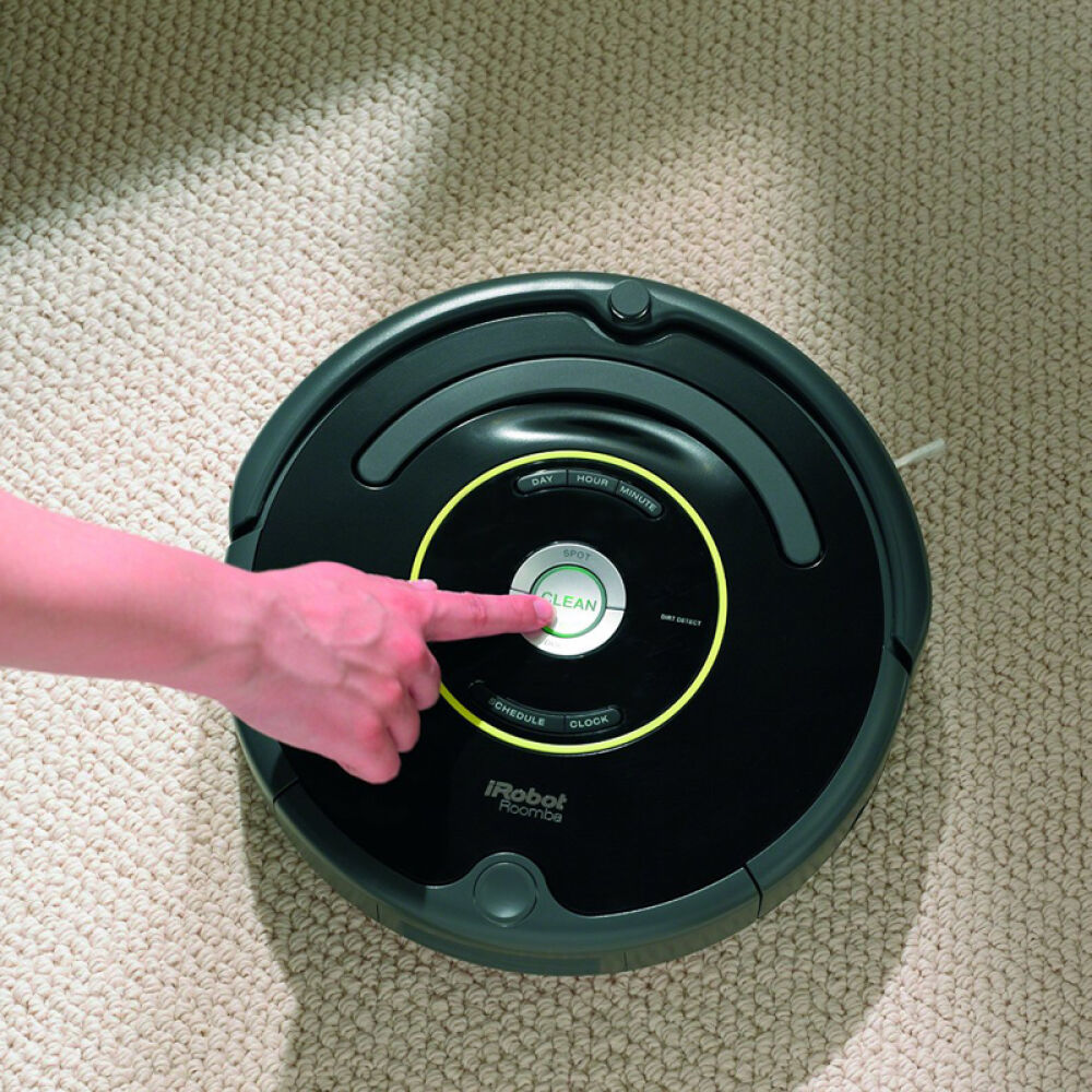 包邮包税iRobot艾罗伯特扫地机器人吸尘器全自动家用智能扫地机650黑色