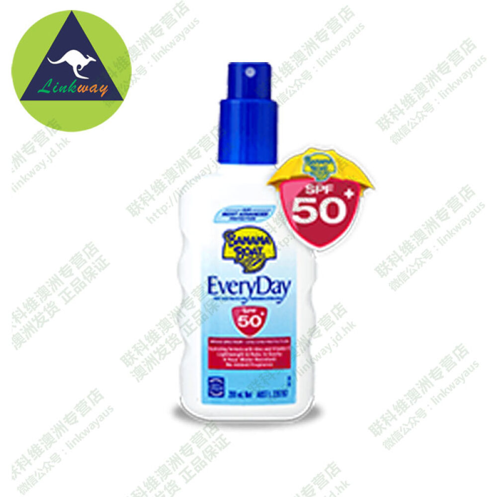 【澳洲直邮】BananaBoat每天保护EveryDay喷雾防晒霜SPF50+200ml