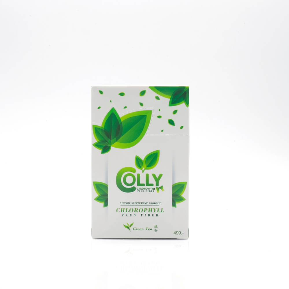 泰国进口减脂茶Colly新品叶绿素清理血液垃圾控制血糖减肚子如新减脂茶3盒