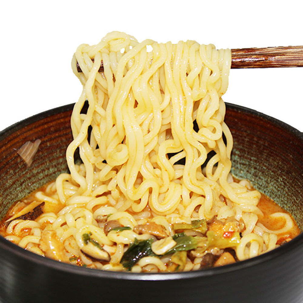 韩国进口农心辛拉面进口方便面(临保）韩国泡面辣味泡面煮面速食面干拌面非油炸(临保）(吃货专享)牛骨高汤辛拉面一箱120g*32包