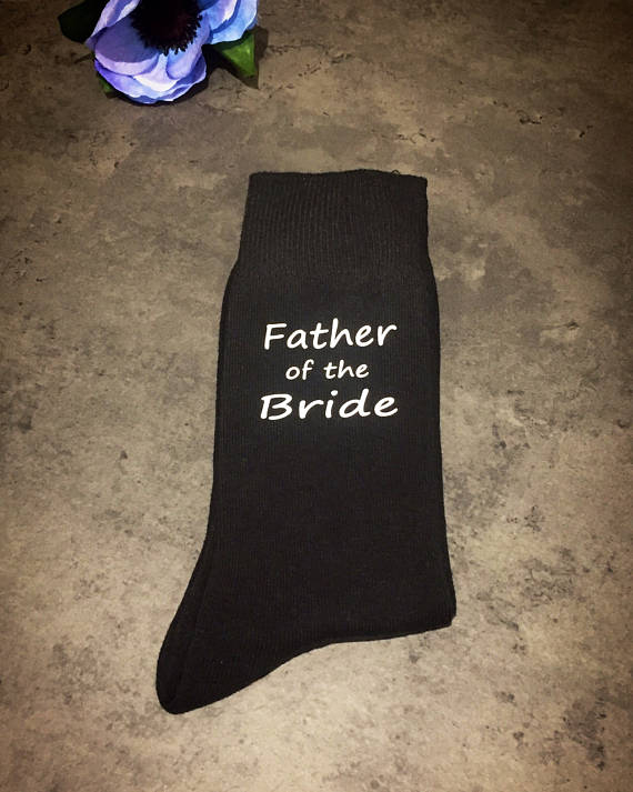 fatherofthebridegift,fatherofthebridesocks,groomsmengift,black