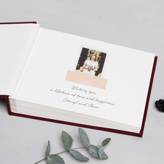 birthdayalbumweddingguestbookwithpaperlabel-byliumy