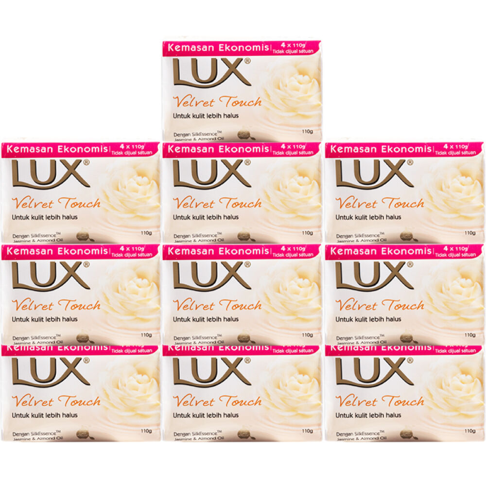 香港版力士沐浴香皂娇肤柔嫩沐浴皂110g茉莉花香型10个