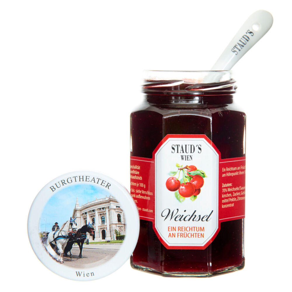 自营奥地利进口果酱施陶尔兹STAUD’S酸樱桃果酱250g