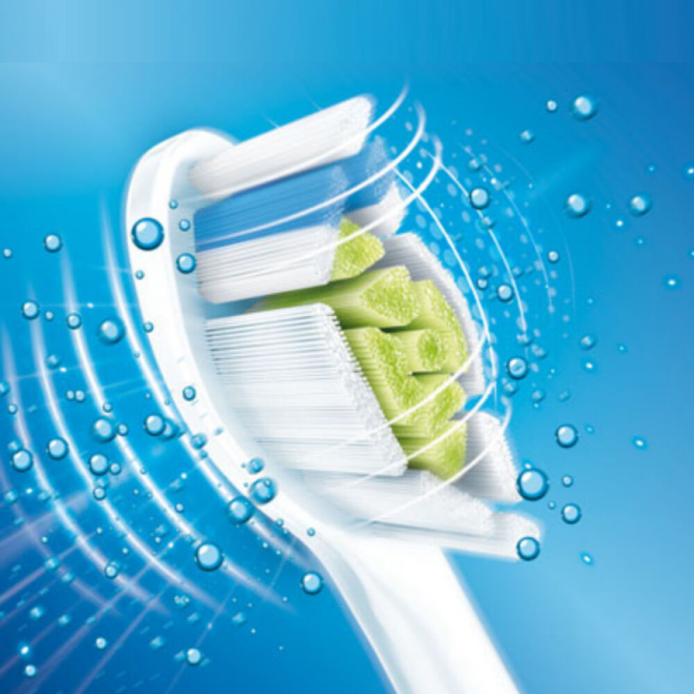 飞利浦（Philips）牙刷头电动声波牙刷头三支装官方正品HX6063/05标准型