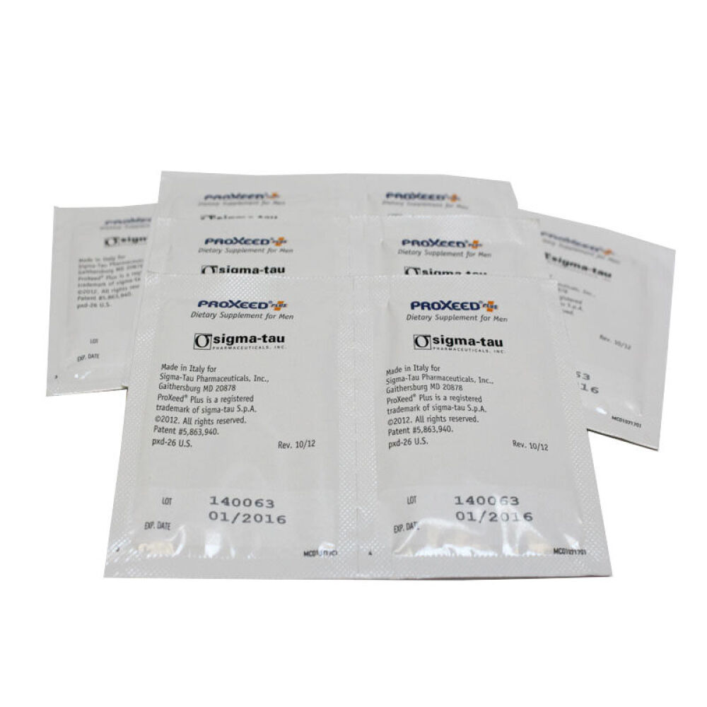 【全球购】美国原装增效版Proxeed-plus男性助育助孕提高精子质量助孕2盒装(一个月量)