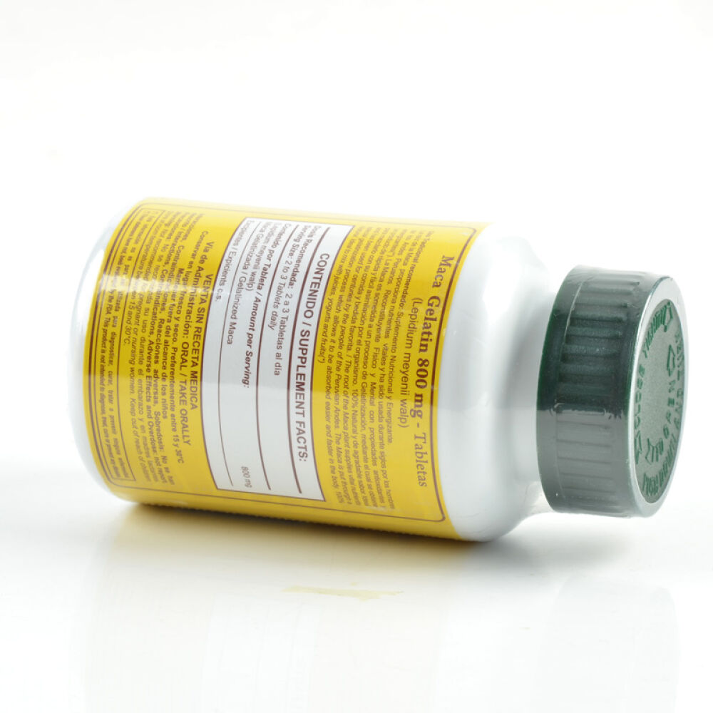 秘鲁原装进口NaturgenMACA黄玛卡精片有机玛咖壮阳提神